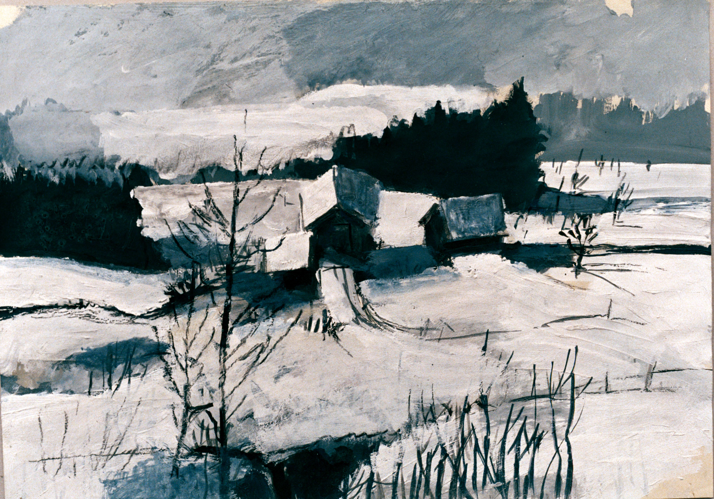 Landschaft, Winter